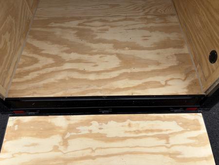 New 2026 Big Daddy's Edition 6X12 Enclosed Trailer With 6' 6" Interior, Blackout, Single Axle, Polycor