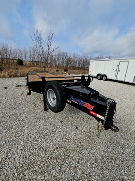 Used 2022 Liberty Industries 102  x 25 (20+5) 20K Equipment Trailer