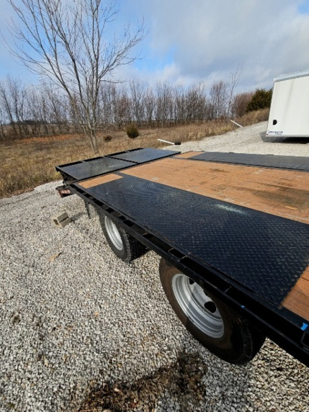 Used 2022 Liberty Industries 102" x 25 (20+5) 20K Equipment Trailer