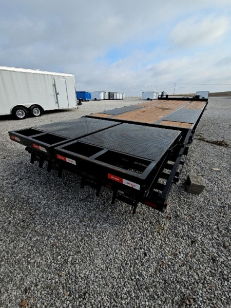 Used 2022 Liberty Industries 102" x 25 (20+5) 20K Equipment Trailer