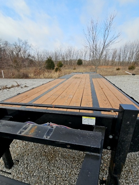 Used 2022 Liberty Industries 102" x 25 (20+5) 20K Equipment Trailer