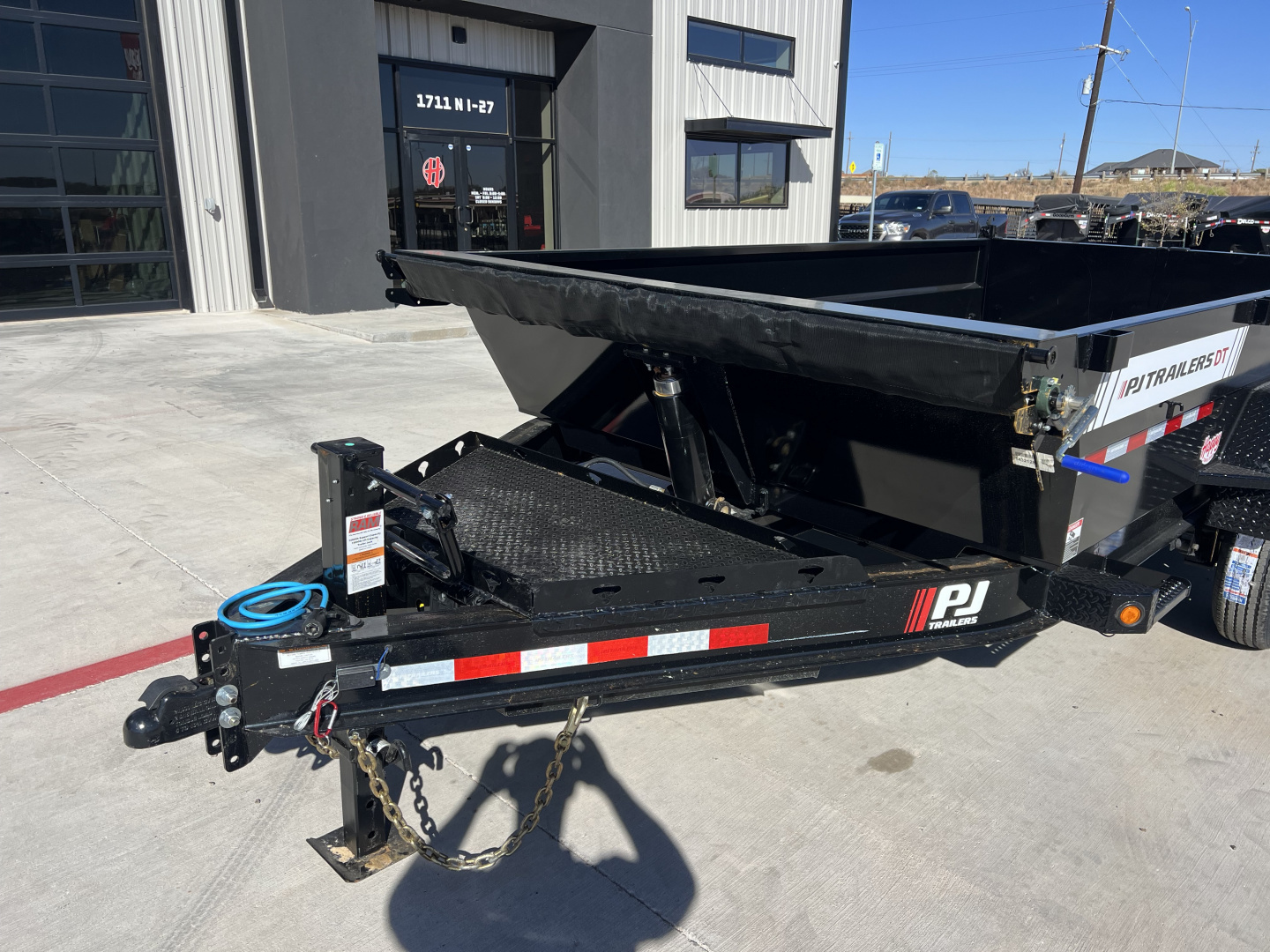 New 2026 PJ 83"x14' BP Tandem Axle Low Pro Telescopic Dump w/ 24" Sides – DT