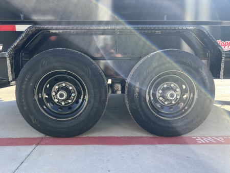 New 2026 PJ 83"x14' BP Tandem Axle Low Pro Telescopic Dump w/ 24" Sides – DT