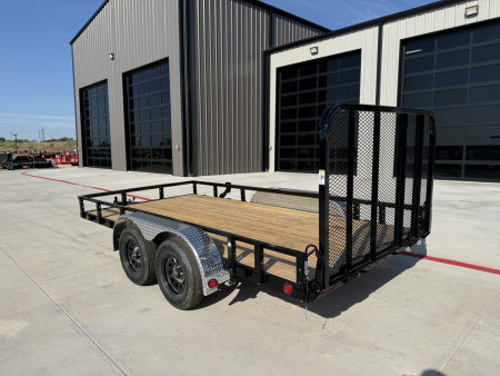 New 2026 PJ 83"x14' Tandem Axle Utility Trailer - UL