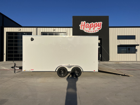 New 2026 Compass 7'x16' Enclosed Cargo Trailer - Indigo DLX