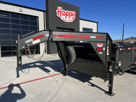 New 2026 MAXX-D 83”x16’ 18K Gooseneck Dump w/ 36” Sides – DJX