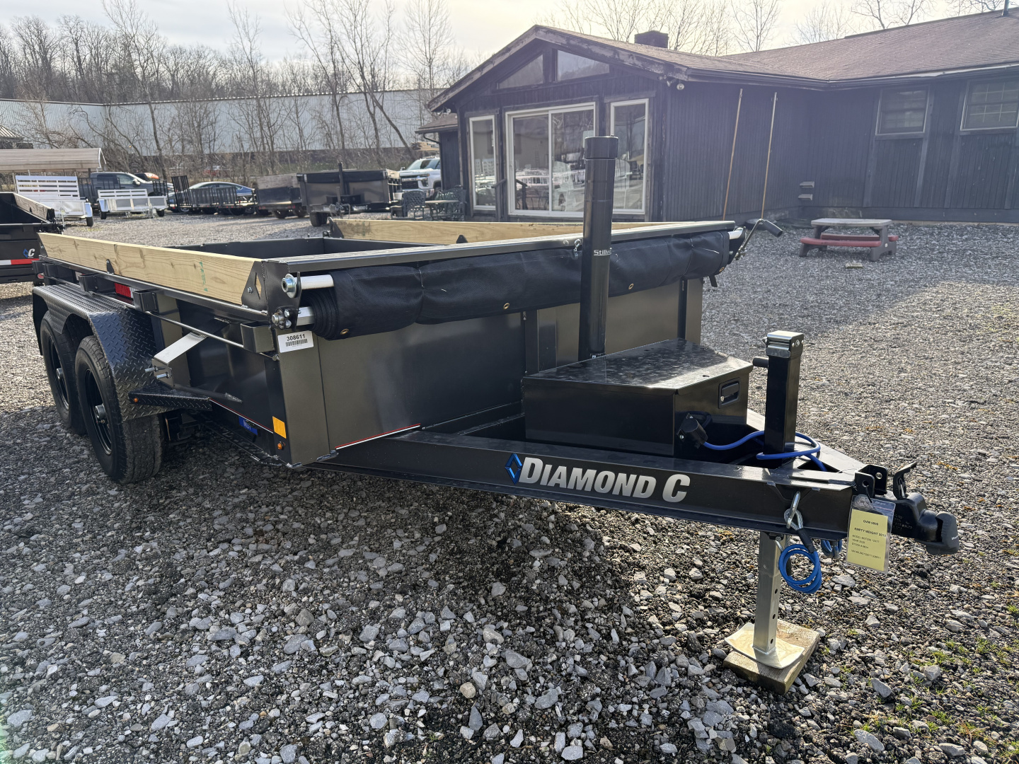 New 2026 Diamond C Trailers MDT 206 12X77 Dump Trailer