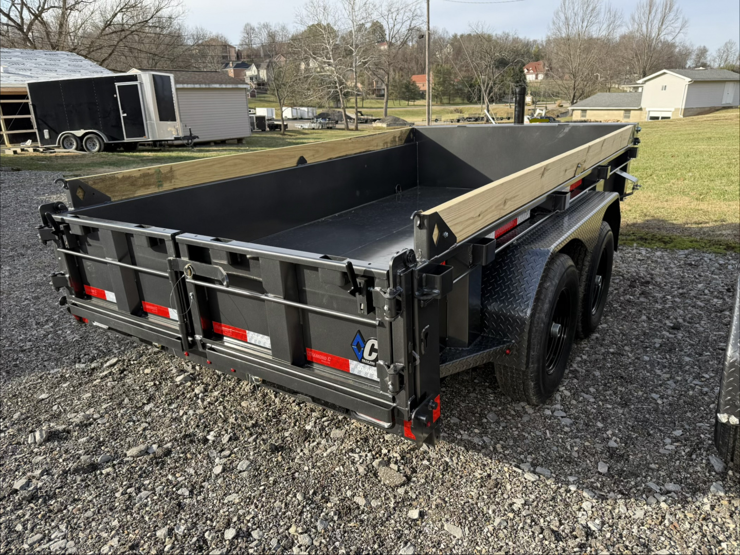 New 2026 Diamond C Trailers MDT 206 12X77 Dump Trailer