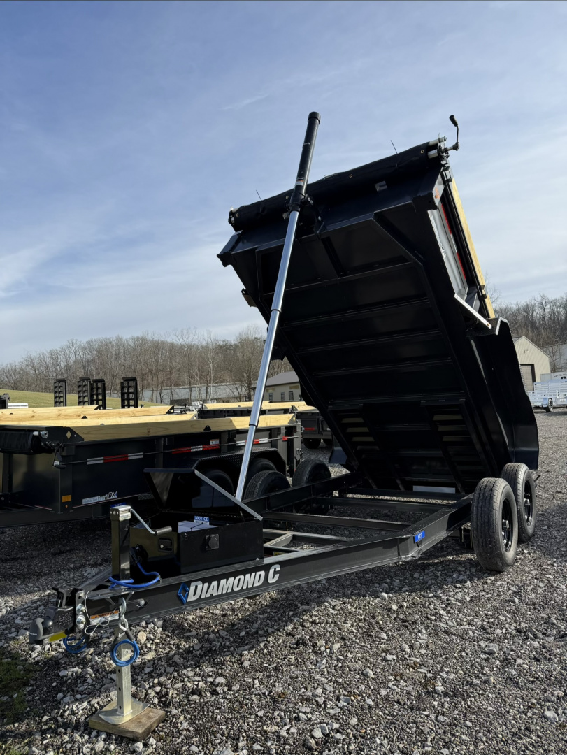New 2026 Diamond C Trailers MDT 206 12X77 Dump Trailer