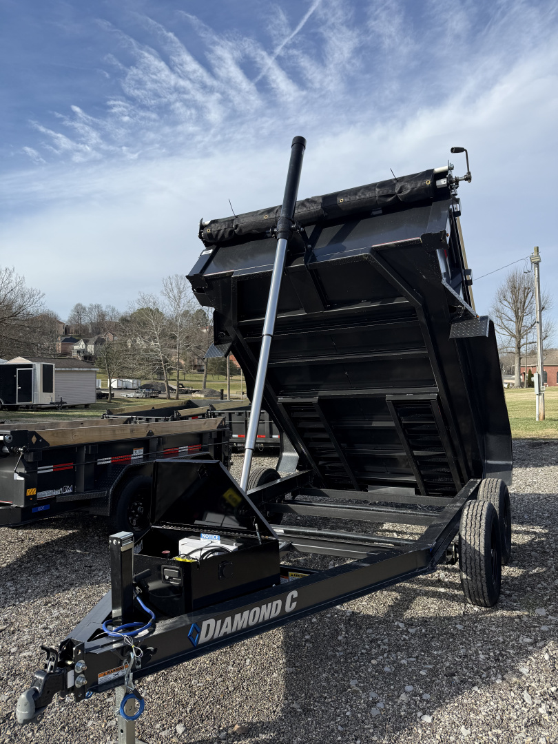 New 2026 Diamond C Trailers GDT 235 10X77 Dump Trailer