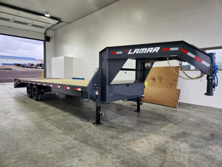 New 2026 Lamar 25' Gooseneck Deckover Trailer 16K