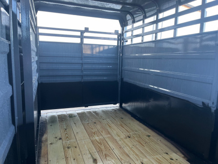 New 2026 Circle D 6x16 BH Stock / Stock Combo Trailer