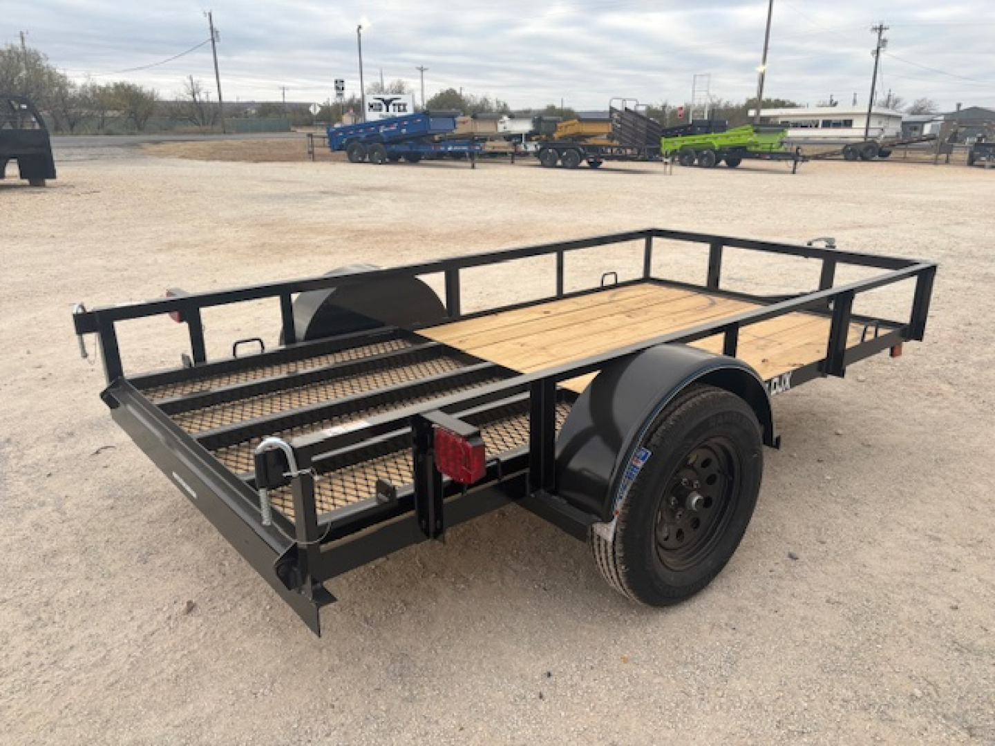 New 2026 Top Hat DJX 10'x60" Utility Trailer