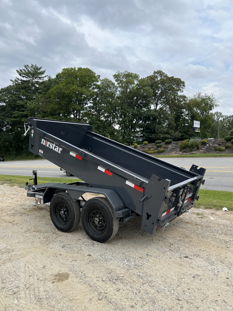 New 2026 Norstar DCB Series / 60" X 10' / 2-3,500# Electric Brake Axles / Scissor Hoist / Barn Door Rear Gates