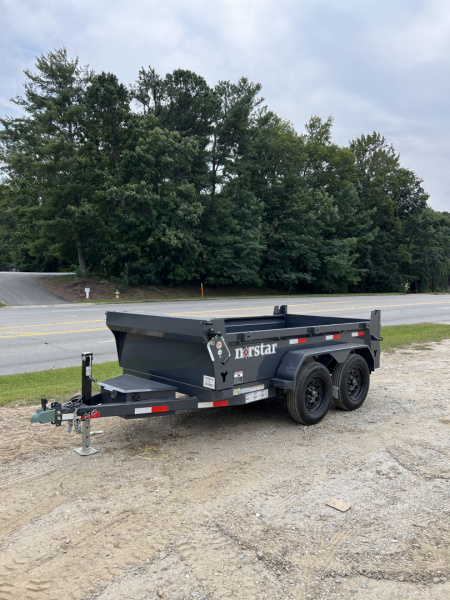 New 2026 Norstar DCB Series / 60  X 10' / 2-3,500# Electric Brake Axles / Scissor Hoist / Barn Door Rear Gates