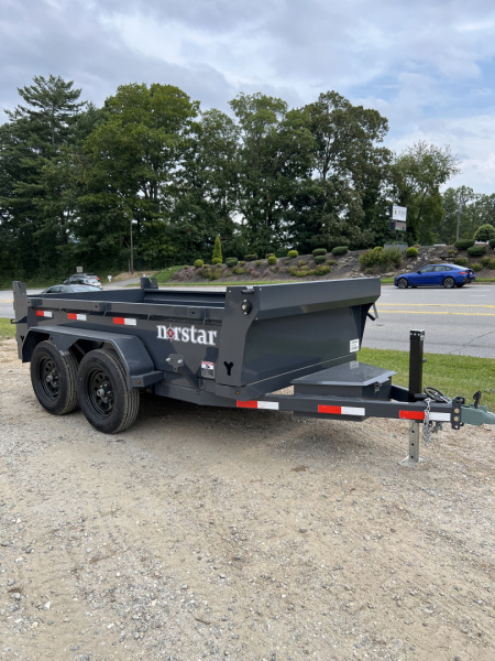 New 2026 Norstar DCB Series / 60" X 10' / 2-3,500# Electric Brake Axles / Scissor Hoist / Barn Door Rear Gates