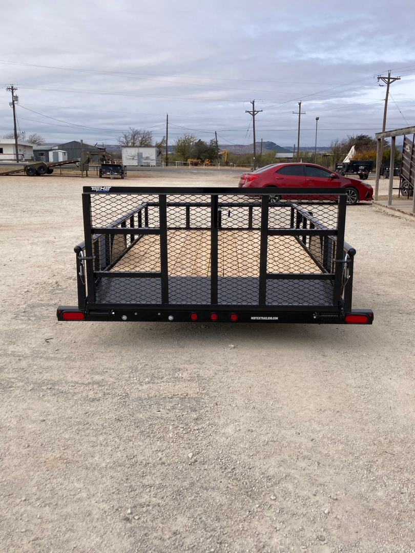 New 2026 Top Hat 12'x77" DSP Utility Trailer