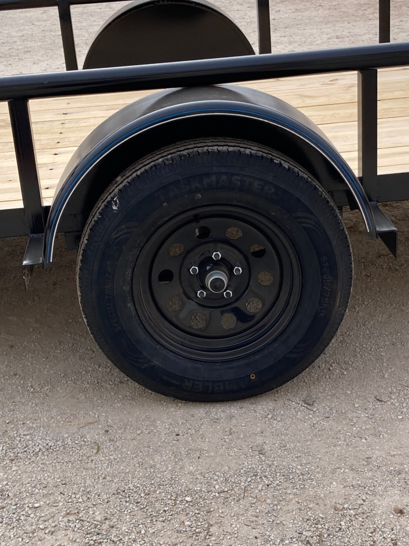 New 2026 Top Hat 12'x77" DSP Utility Trailer