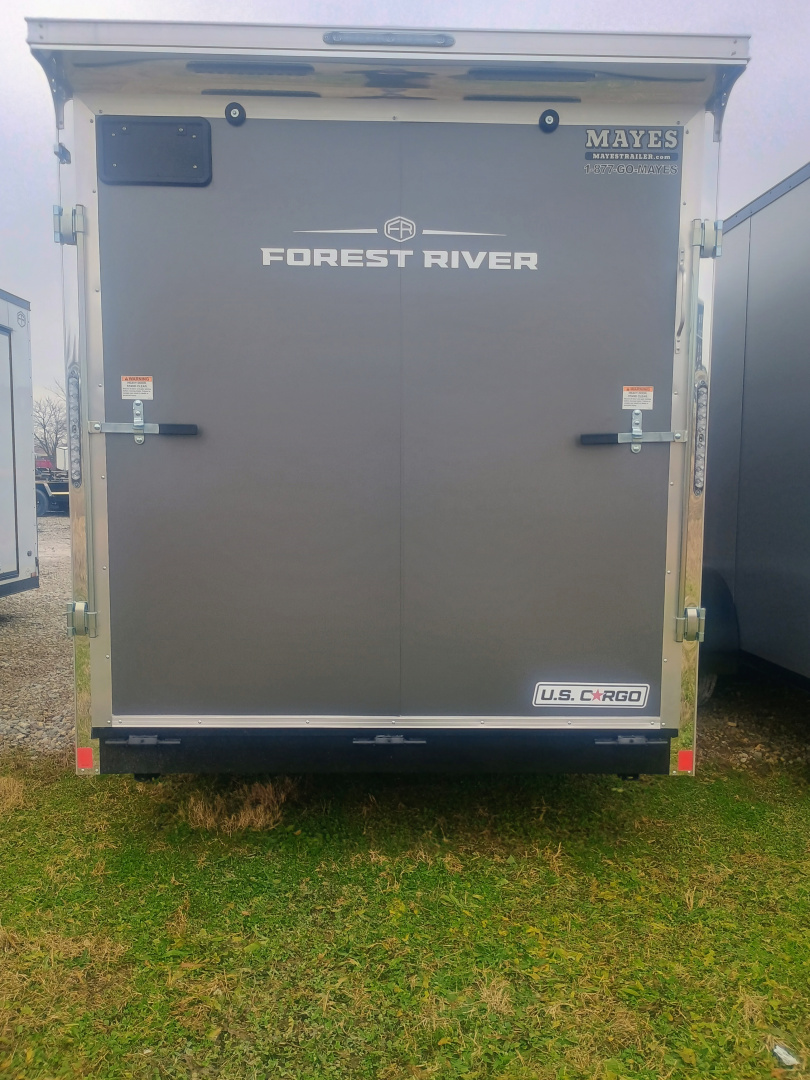 New 2026 US CARGO ENCLOSED ULAFT716TA2 7X16 TA RAMP DOOR (GVW:7000) CHARCOAL