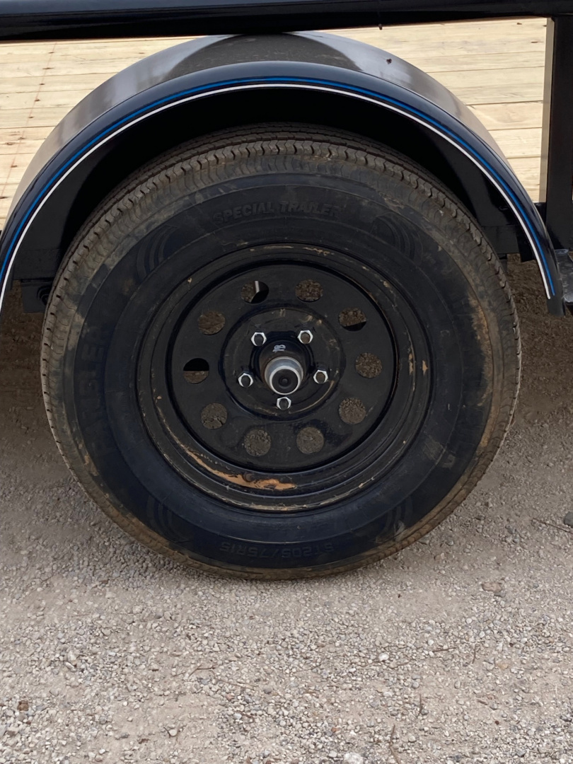 New 2026 Top Hat 14'x83" DSP Utility Trailer