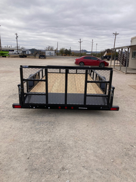 New 2026 Top Hat 14'x83" DSP Utility Trailer