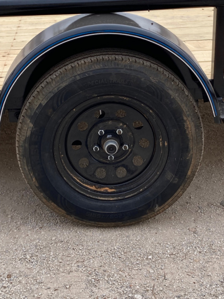 New 2026 Top Hat 14'x83" DSP Utility Trailer