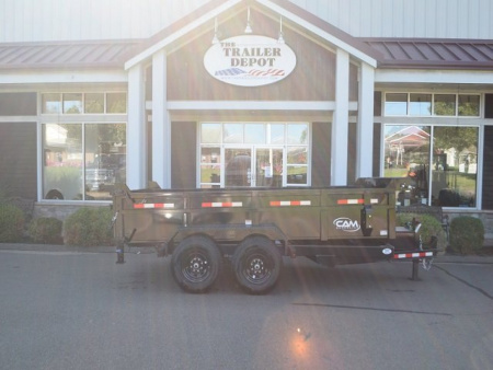 New CAM Superline 6’9″ X 14′ LOW PROFILE BEAST DUMP TRAILER 15.4K