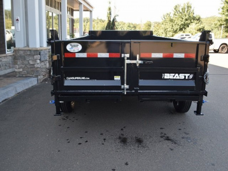New CAM Superline 6’9″ X 14′ LOW PROFILE BEAST DUMP TRAILER 15.4K