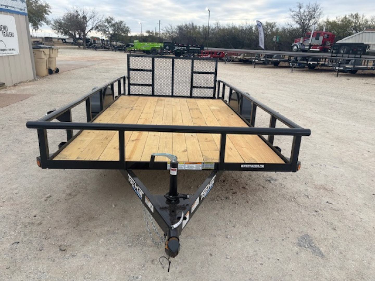 New 2026 Top Hat 14'x83" DSP Utility Trailer