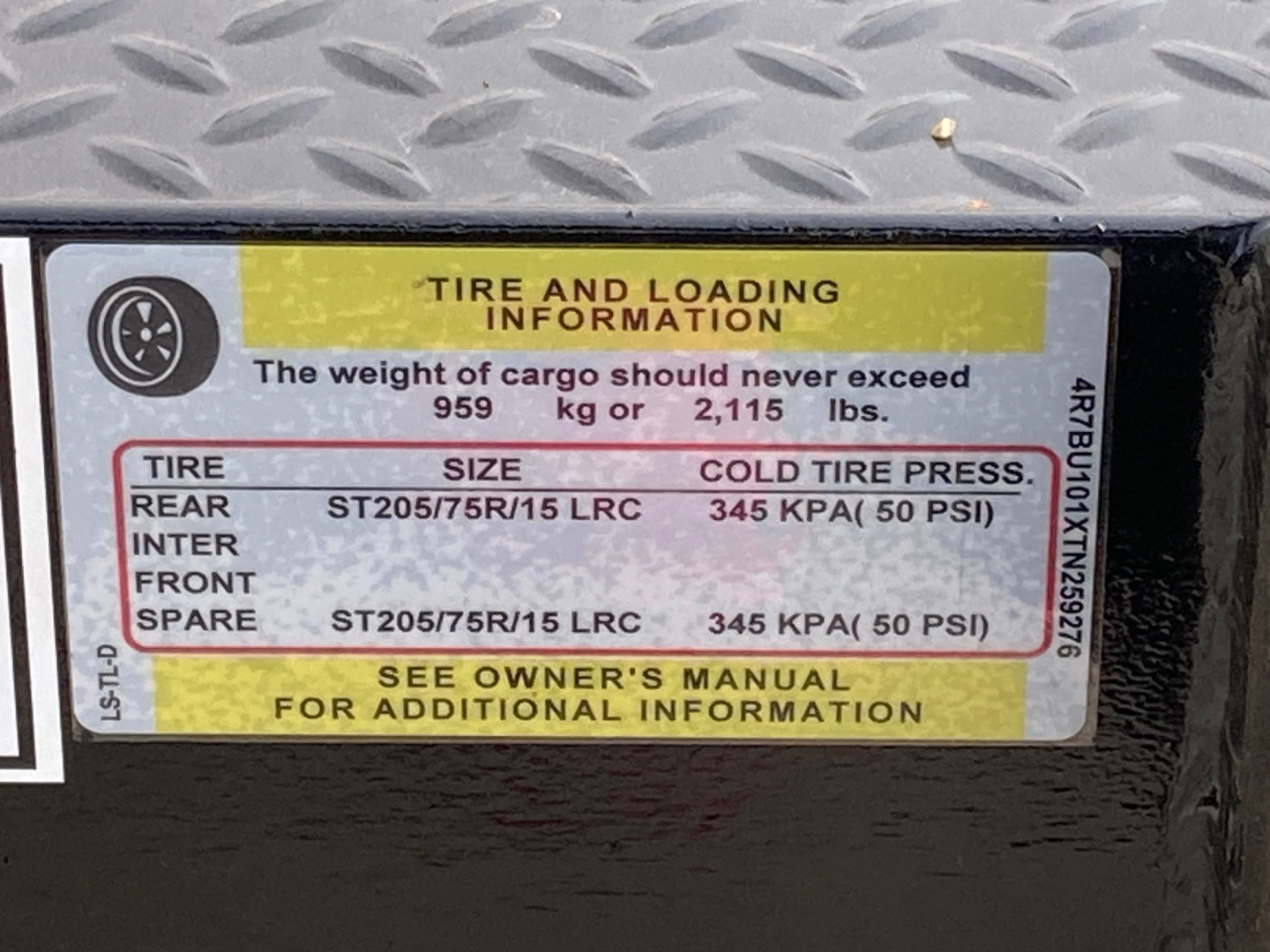 New 2026 Top Hat 10'x60" WM Utility Trailer