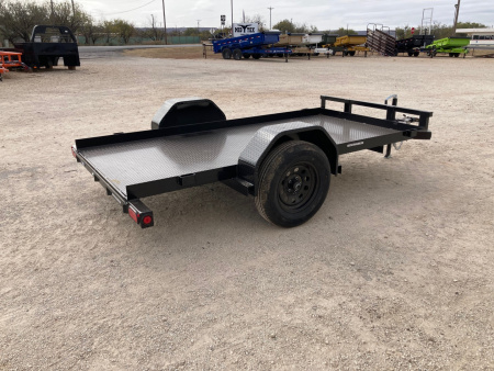 New 2026 Top Hat 10'x60" WM Utility Trailer