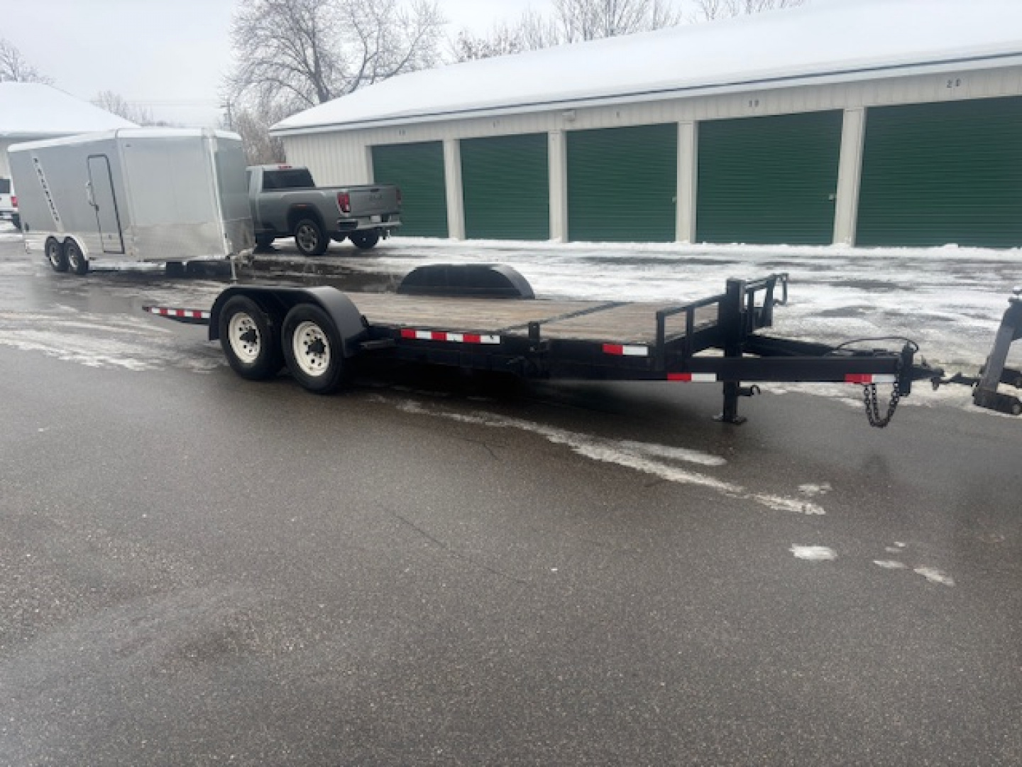 New 2015 H&H Trailers 7x20 14K Equipment Trailer