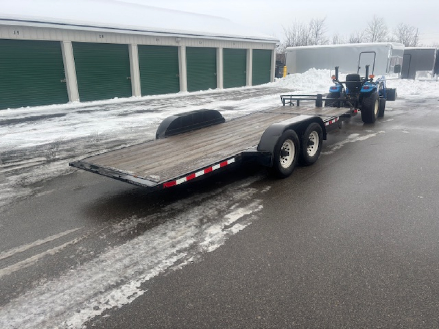 New 2015 H&H Trailers 7x20 14K Equipment Trailer