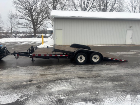 New 2015 H&H Trailers 7x20 14K Equipment Trailer