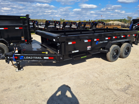 New 2026 Load Trail 83x16 14K 2' SIDES Dump Trailer