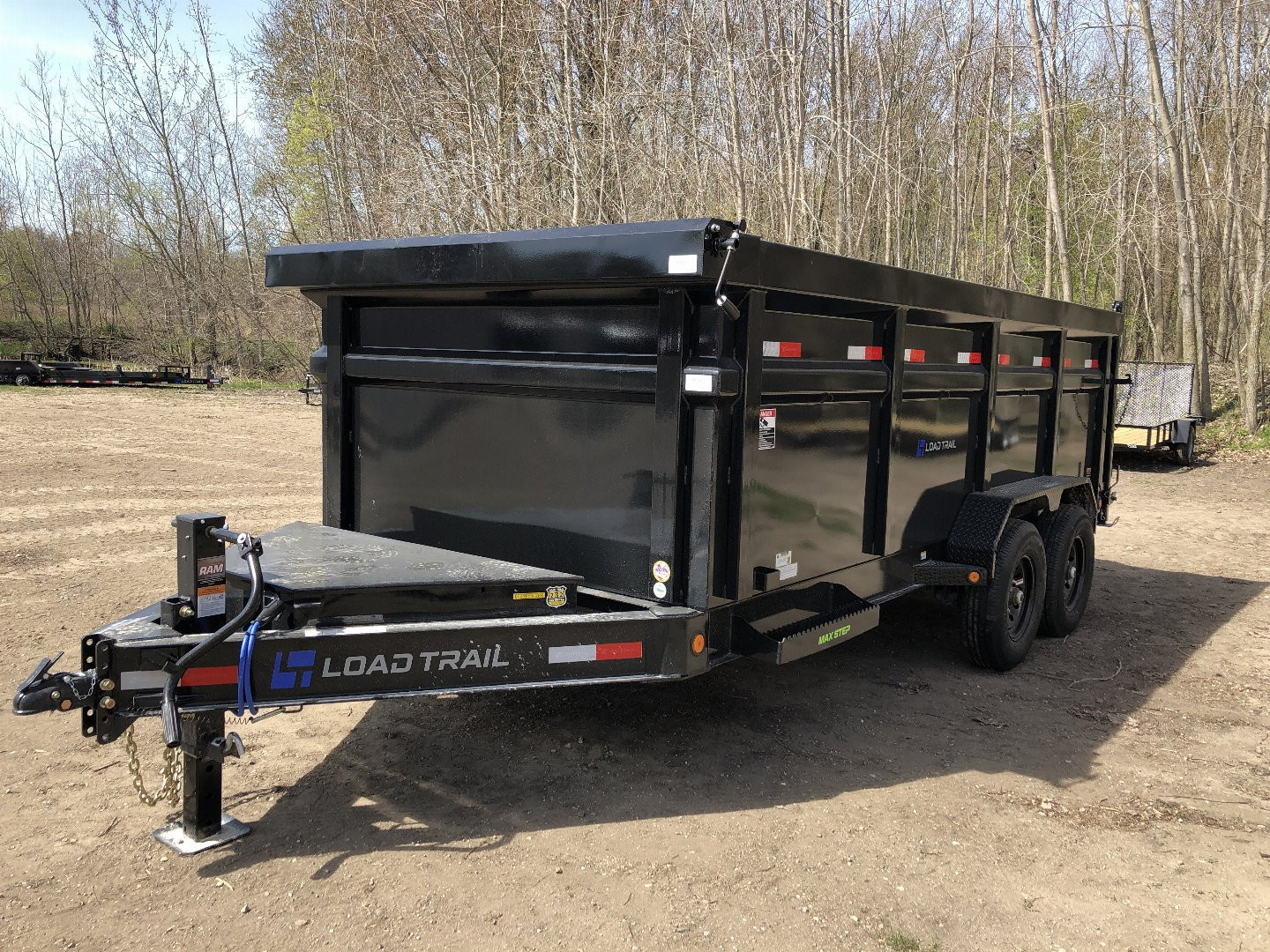 New 2026 Load Trail 16' 14K W/ 4' SIDES Dump Trailer