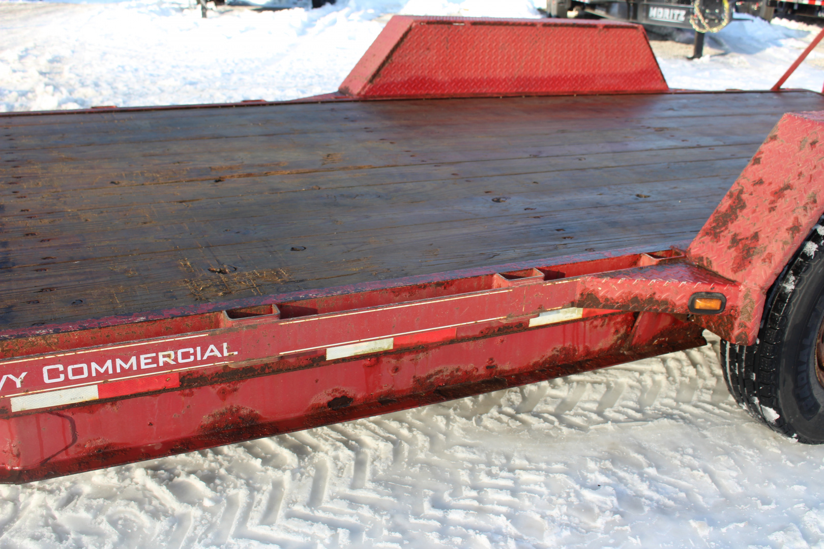 Used 2013 Moritz International ULBH 82" x 18' - 14000# GVW Equipment Trailer