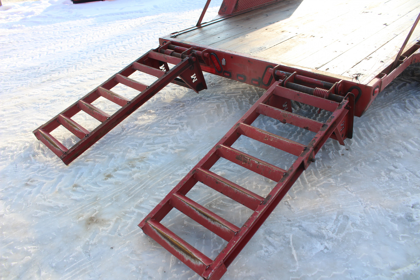 Used 2013 Moritz International ULBH 82" x 18' - 14000# GVW Equipment Trailer