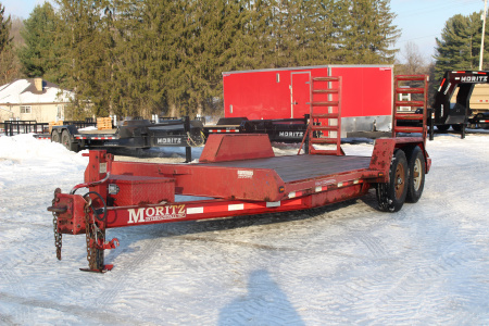 Used 2013 Moritz International ULBH 82  x 18' - 14000# GVW Equipment Trailer