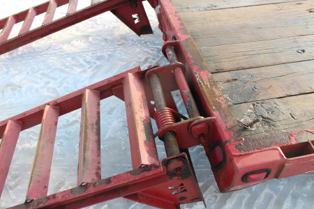 Used 2013 Moritz International ULBH 82" x 18' - 14000# GVW Equipment Trailer