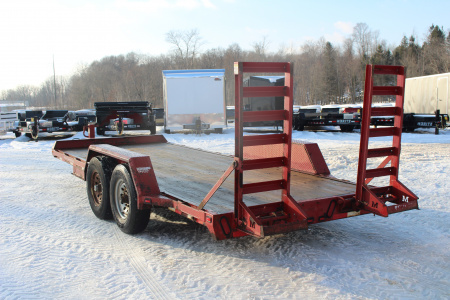 Used 2013 Moritz International ULBH 82" x 18' - 14000# GVW Equipment Trailer