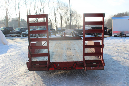 Used 2013 Moritz International ULBH 82" x 18' - 14000# GVW Equipment Trailer