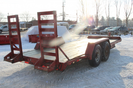 Used 2013 Moritz International ULBH 82" x 18' - 14000# GVW Equipment Trailer
