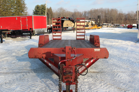 Used 2013 Moritz International ULBH 82" x 18' - 14000# GVW Equipment Trailer