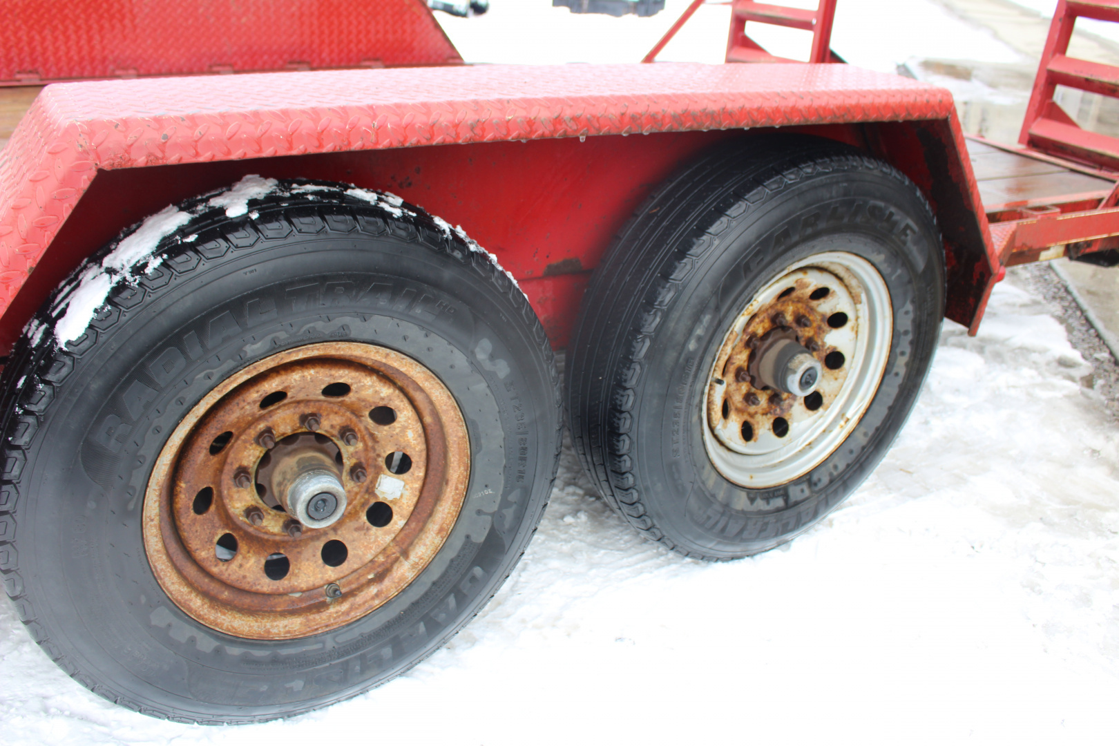 Used 2014 Moritz International ULBH 82" x 18' - 14000# GVW Equipment Trailer