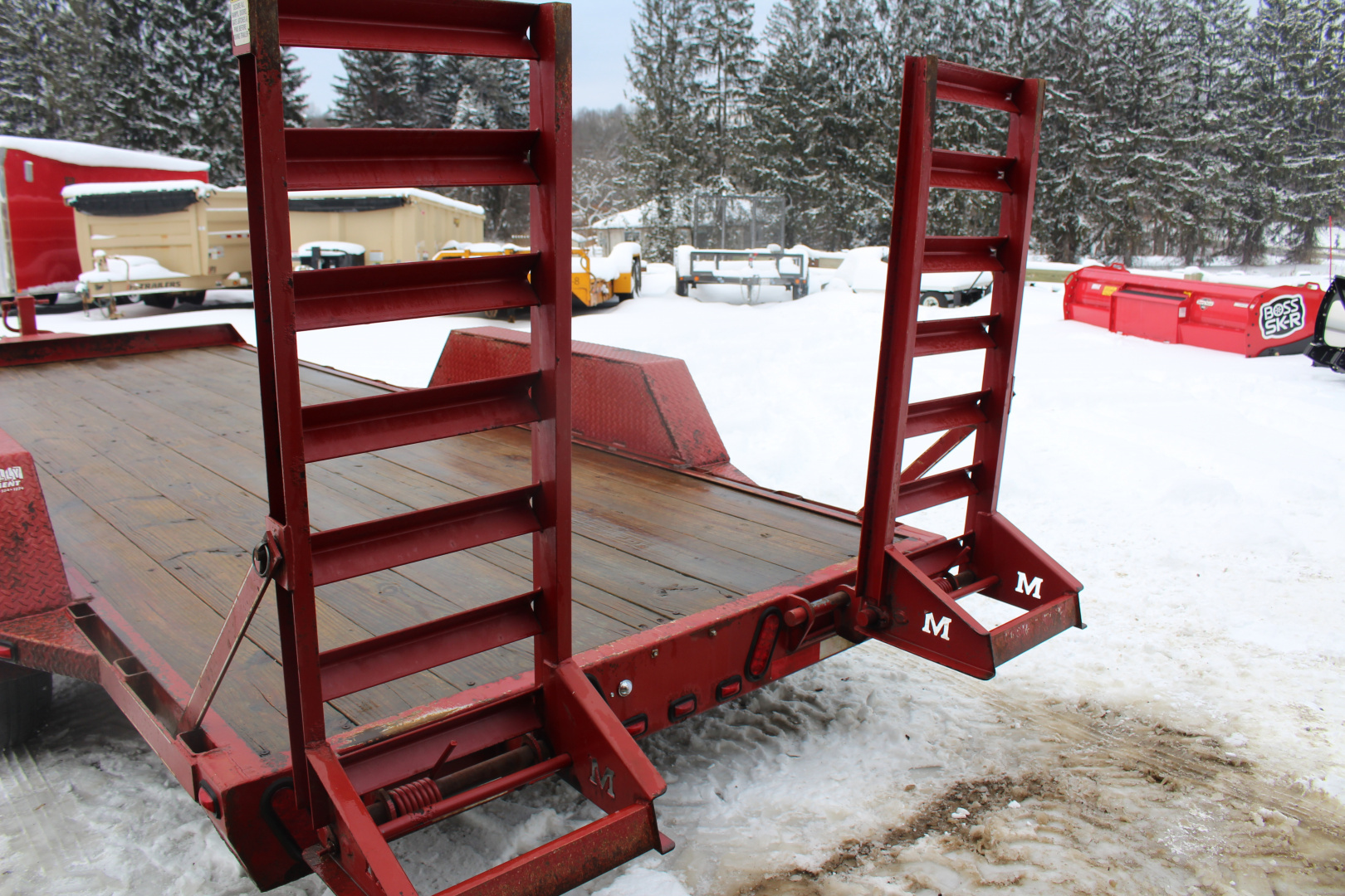 Used 2014 Moritz International ULBH 82" x 18' - 14000# GVW Equipment Trailer