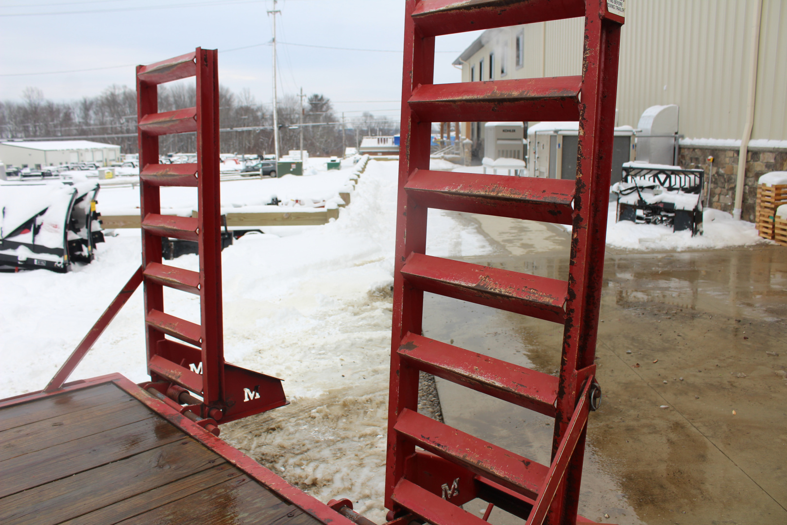 Used 2014 Moritz International ULBH 82" x 18' - 14000# GVW Equipment Trailer