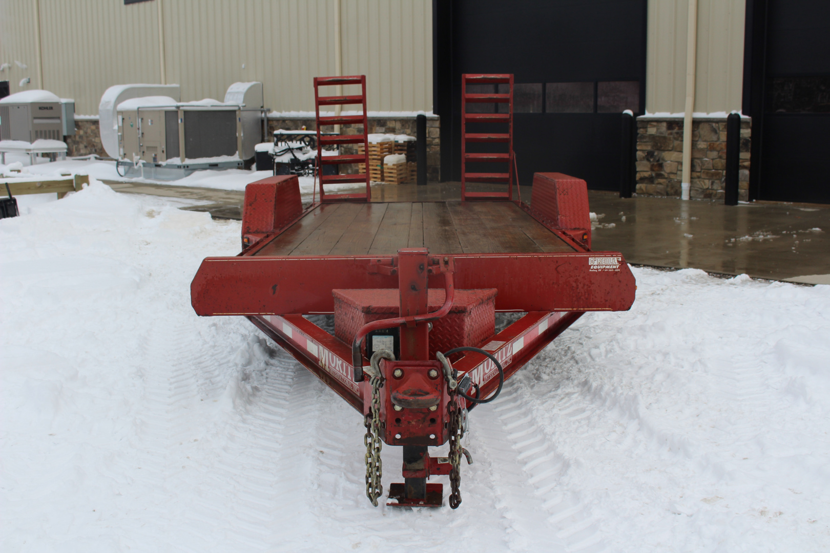 Used 2014 Moritz International ULBH 82" x 18' - 14000# GVW Equipment Trailer