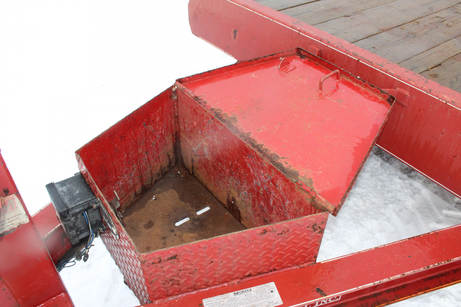 Used 2014 Moritz International ULBH 82" x 18' - 14000# GVW Equipment Trailer