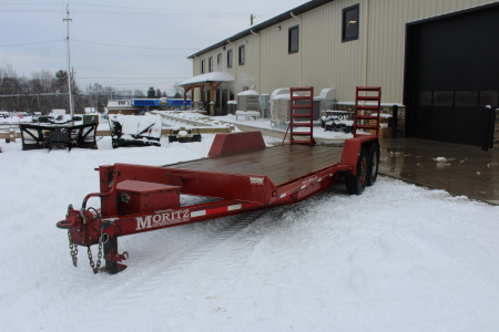 Used 2014 Moritz International ULBH 82  x 18' - 14000# GVW Equipment Trailer